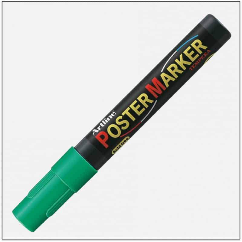 Bút vẽ kính dạ quang poster marker Artline EPP-4 (12)