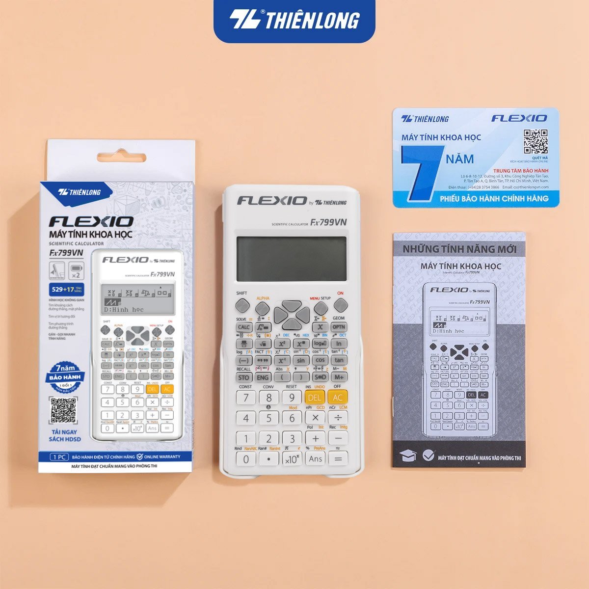 Máy tính Thiên Long Flexio Fx799VN (bản mới bổ sung tính năng)