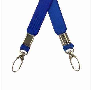 Dây đeo thẻ,  bảng tên 1.5cm - Đầu móc sắt xoay