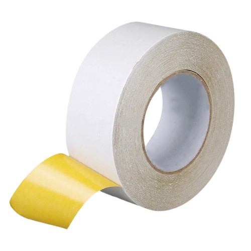 Băng keo 2 mặt (keo vàng) siêu dính 45m 2.4F (50ya x 2.4cm) (12 cuộn/ cây)