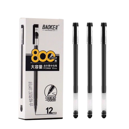 Bút gel Baoke PC3948A Jumbo 800 0.5mm (12)