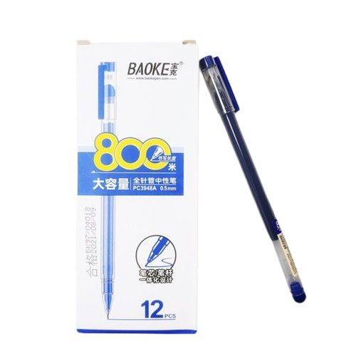 Bút gel Baoke PC3948A Jumbo 800 0.5mm (12)