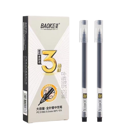 Bút gel Baoke PC5198 0.5mm (12)