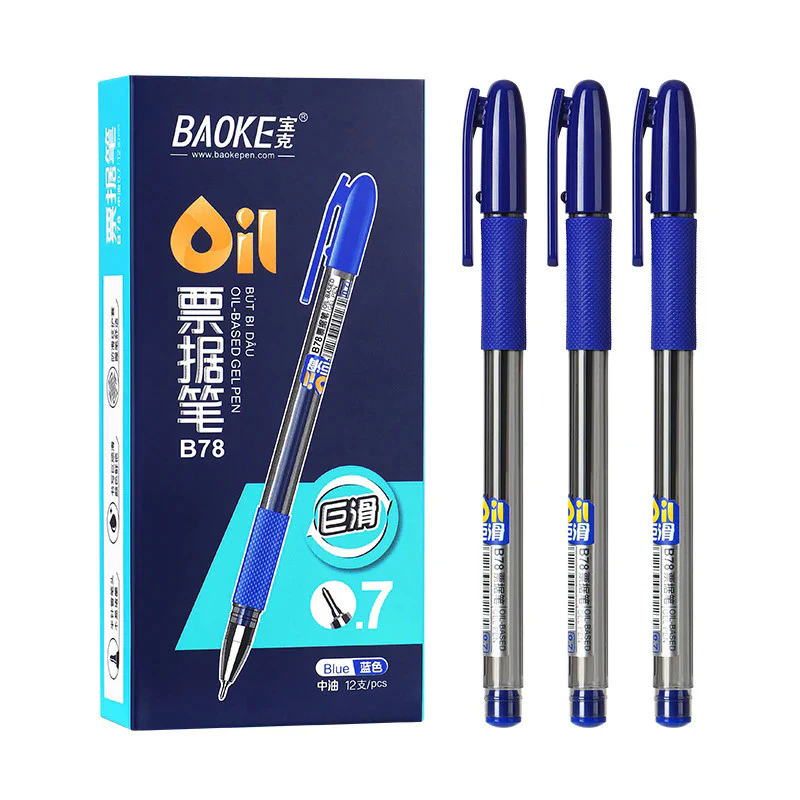 Bút bi dầu Baoke B78 0.7mm (12)