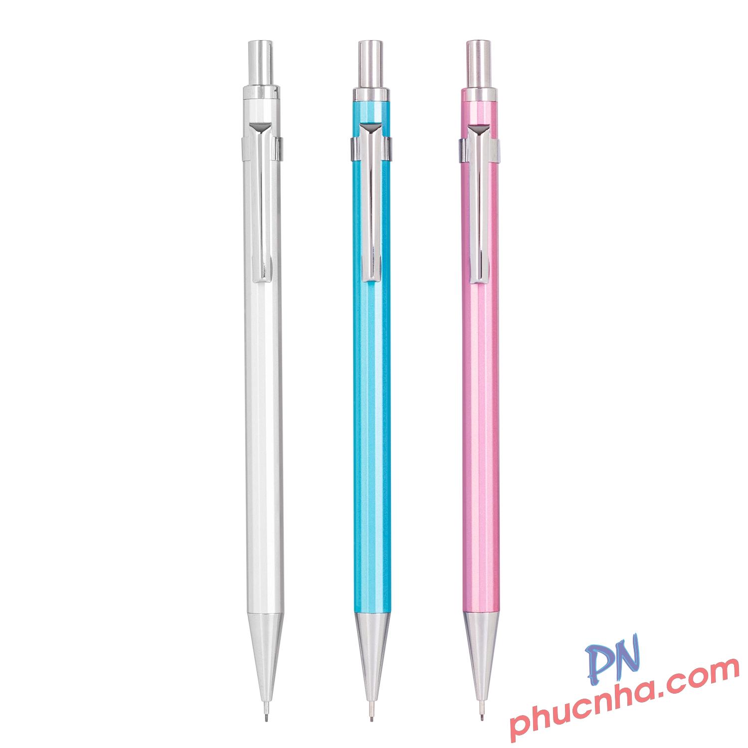 Bút chì bấm 0.7mm kim loại Deli U998 (36)