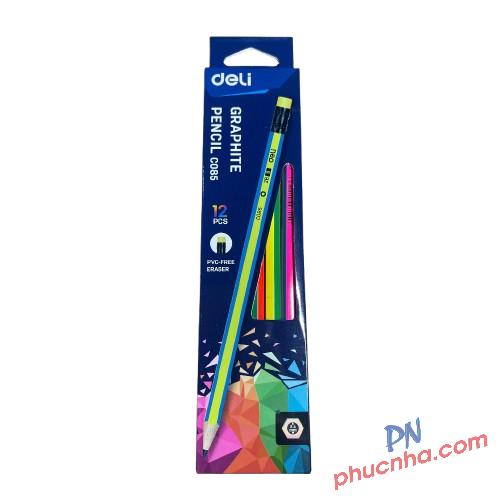 Bút chì gỗ Deli C085 2B (12)