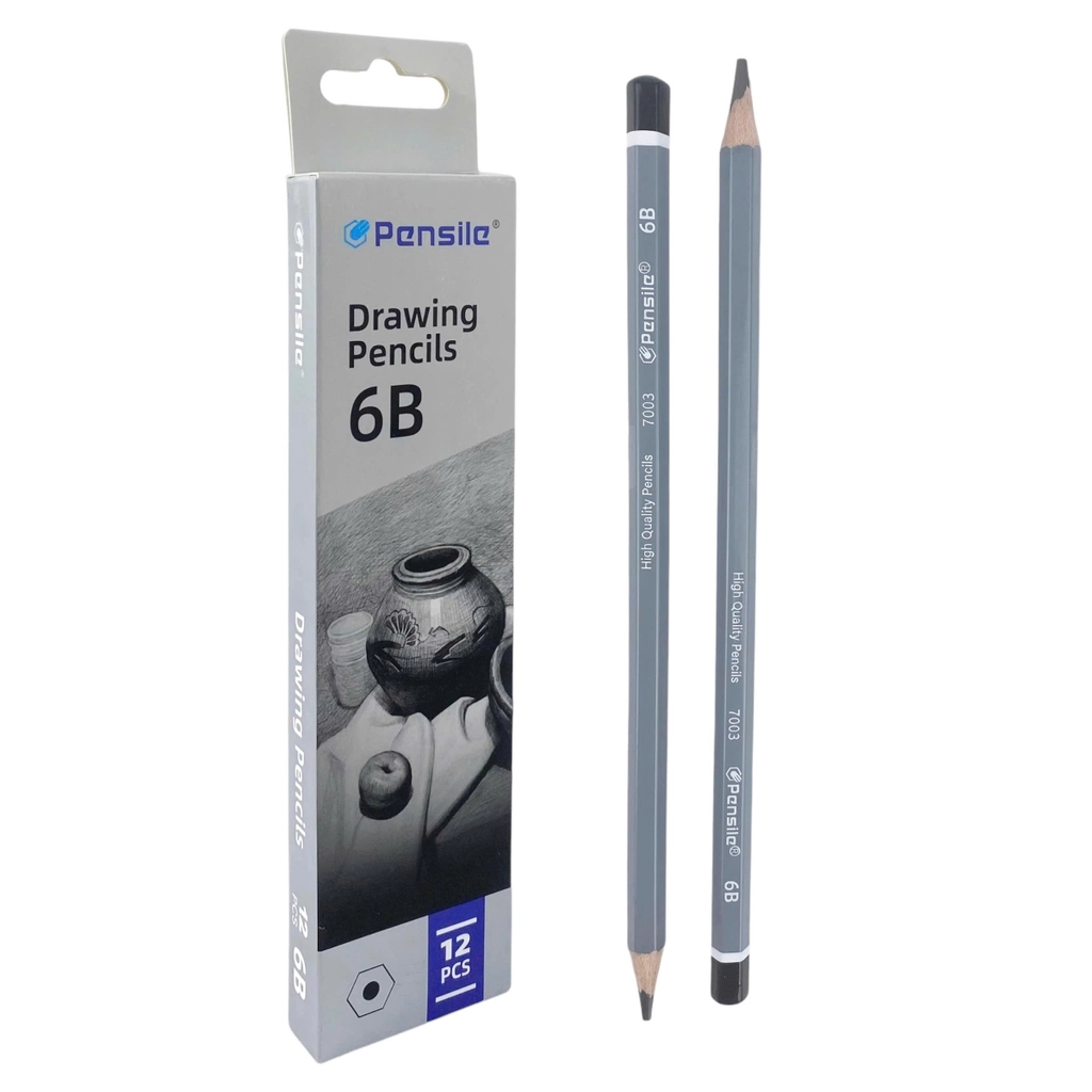 Bút chì Pensile Drawing Pencils 7003 6B (12)
