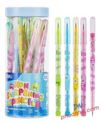 Bút chì khúc Deli C086 HB (20)