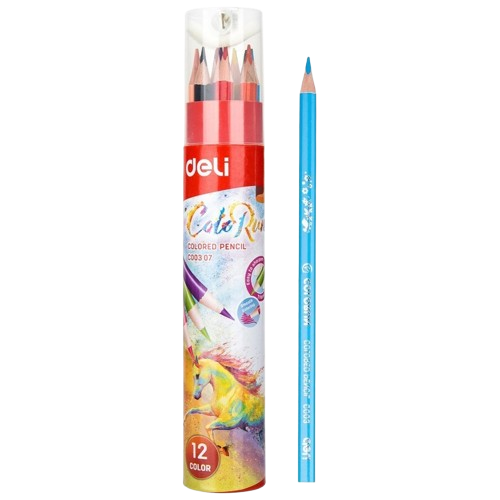 Bút chì màu 12 màu Deli Colorun C003 07(24)