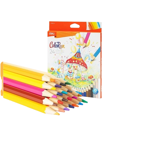 Bút chì màu Deli Colorun C130-24 24 màu (12)