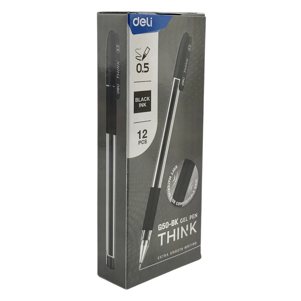 Bút gel 0.5 Deli G50 (12)