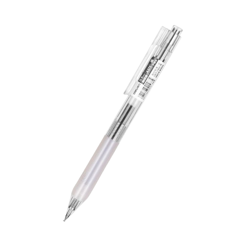 Bút gel bấm Deli A575 0.5, xanh (5)