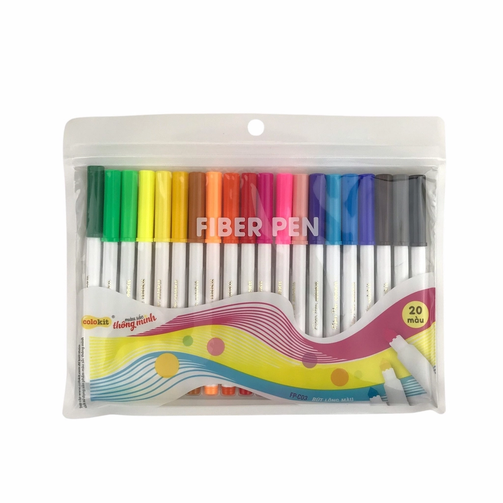 Bút lông màu Thiên Long Colokit FP-C03 20 màu