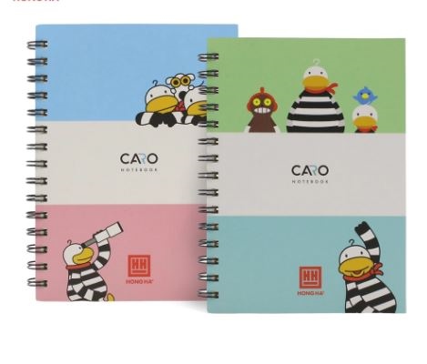 Sổ lò xo A5 Hồng Hà 4175 200tr 70gsm caro