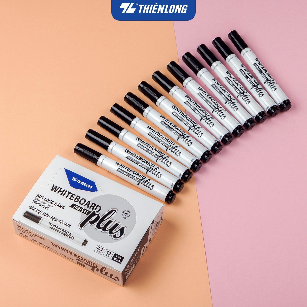 Bút lông bảng Thiên Long WB-03 Plus (12)