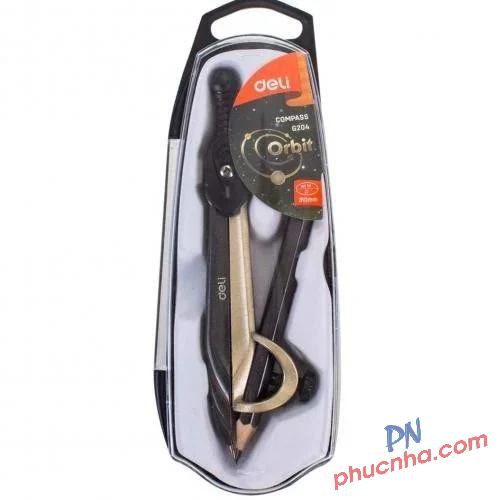 Compa kim loại chì gỗ Deli G20402