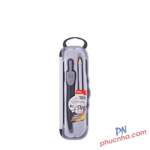 Compa kim loại chì gỗ Deli G20804 (12)
