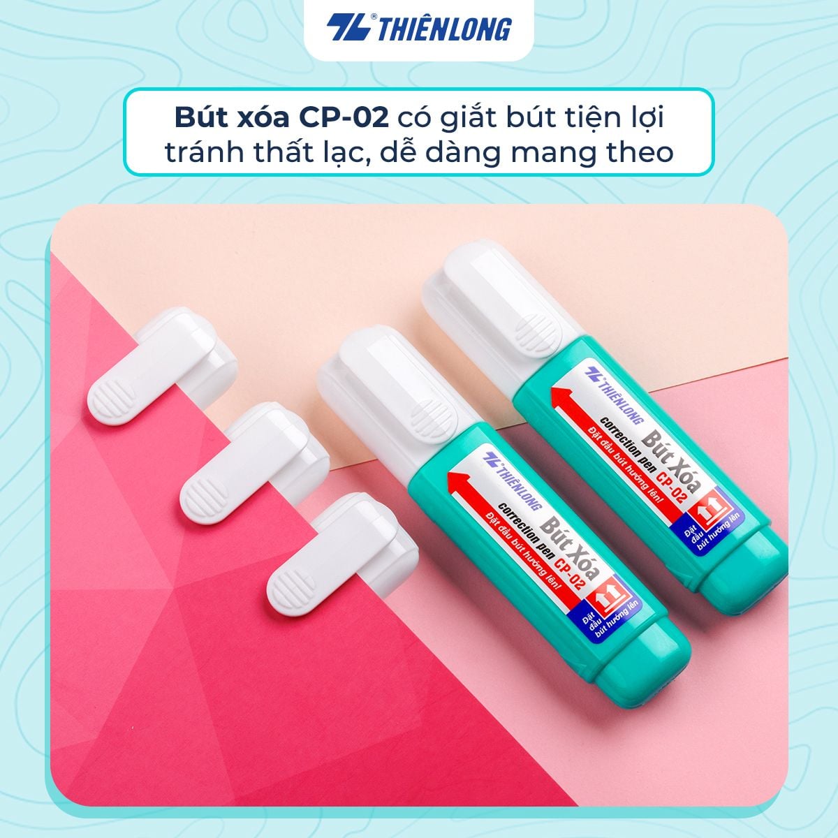 Bút xóa nước Thiên Long CP-02 12ml (10/240)