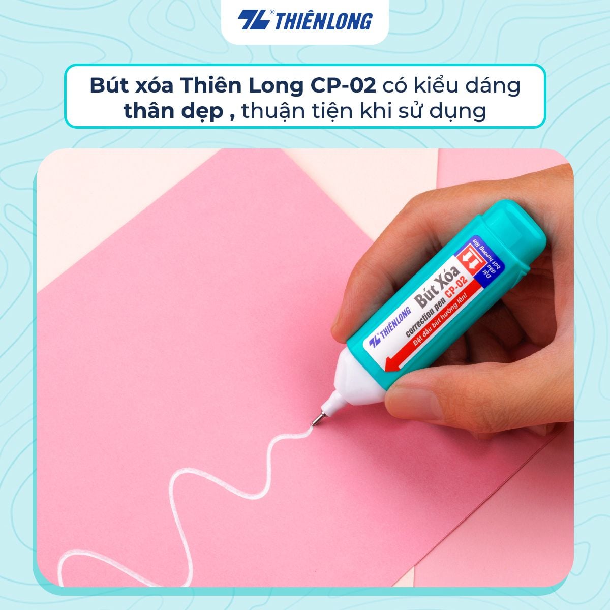 Bút xóa nước Thiên Long CP-02 12ml (10/240)