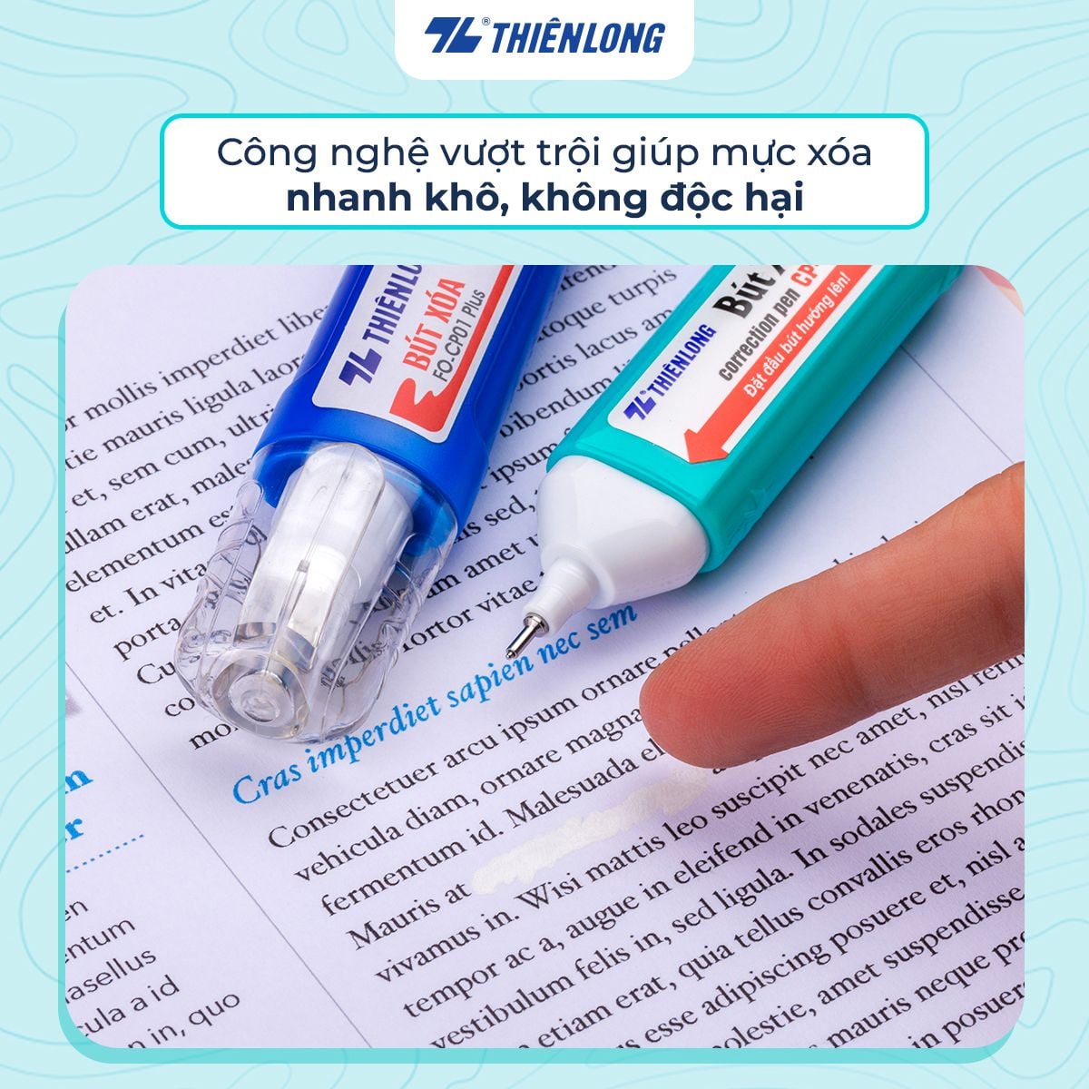 Bút xóa nước Thiên Long CP-02 12ml (10/240)