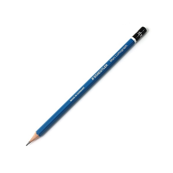 Bút chì gỗ 2B Staedtler Mars Lumograph Nr.100-2B (12/72)