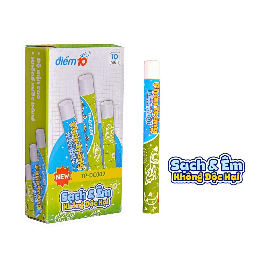 Phấn trắng không bụi Thiên Long TP-DC009