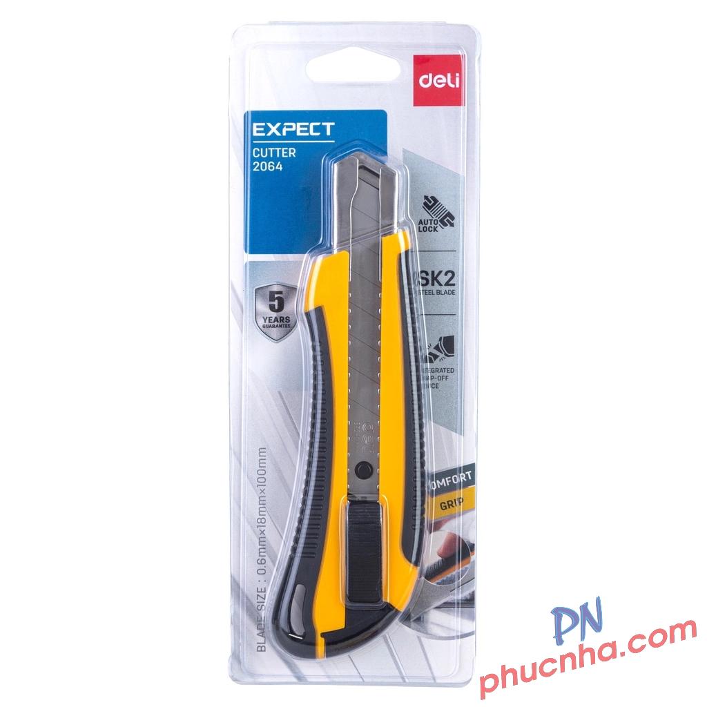 Dao rọc giấy lớn Deli 2064 18mm