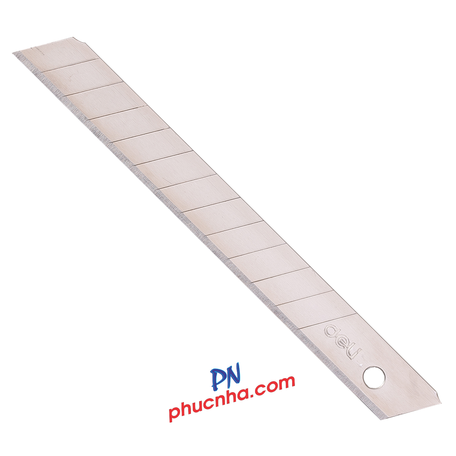 Lưỡi dao rọc giấy nhỏ 9mm Deli 2012 (10 lưỡi/ ống) (36/432)