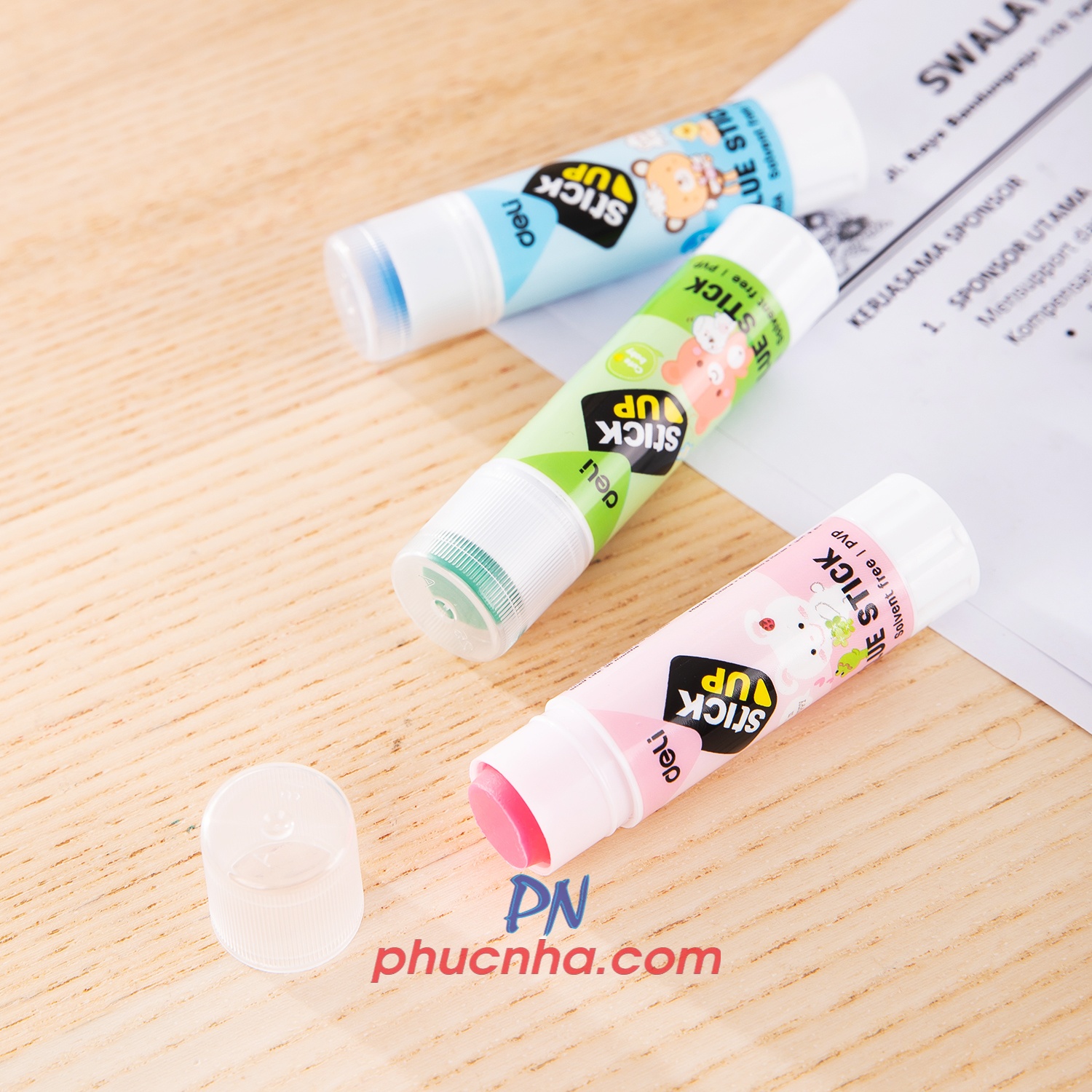 Hồ keo khô Deli 7165A 8g (12)