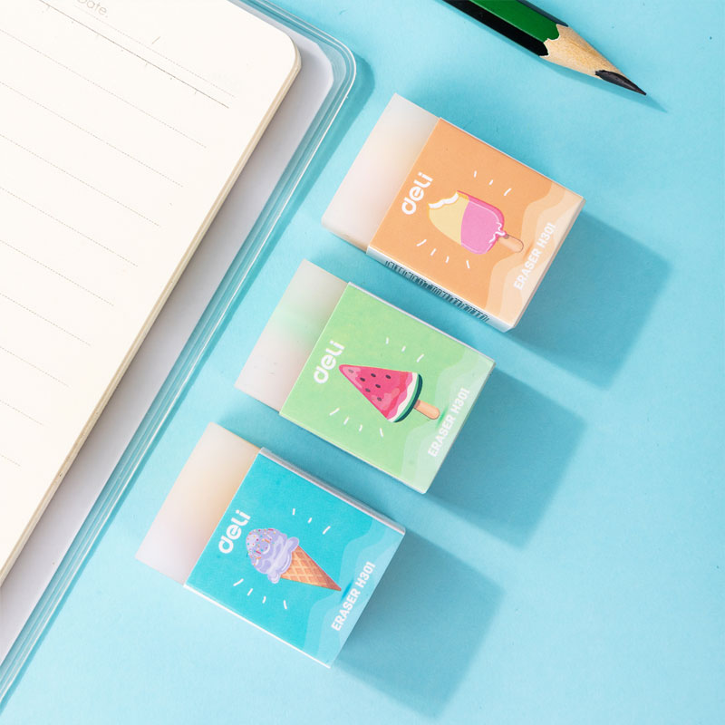 Gôm tẩy thạch bút chì Deli H301 ice dream (36)