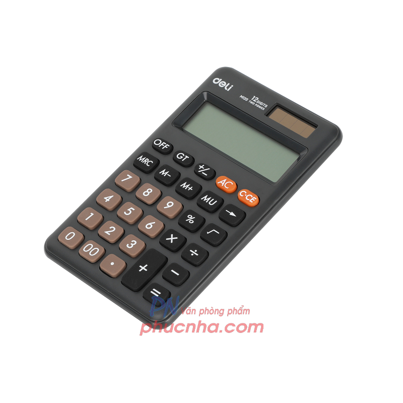 Máy tính Deli M120 (bỏ túi) 12 số - Deli EM120