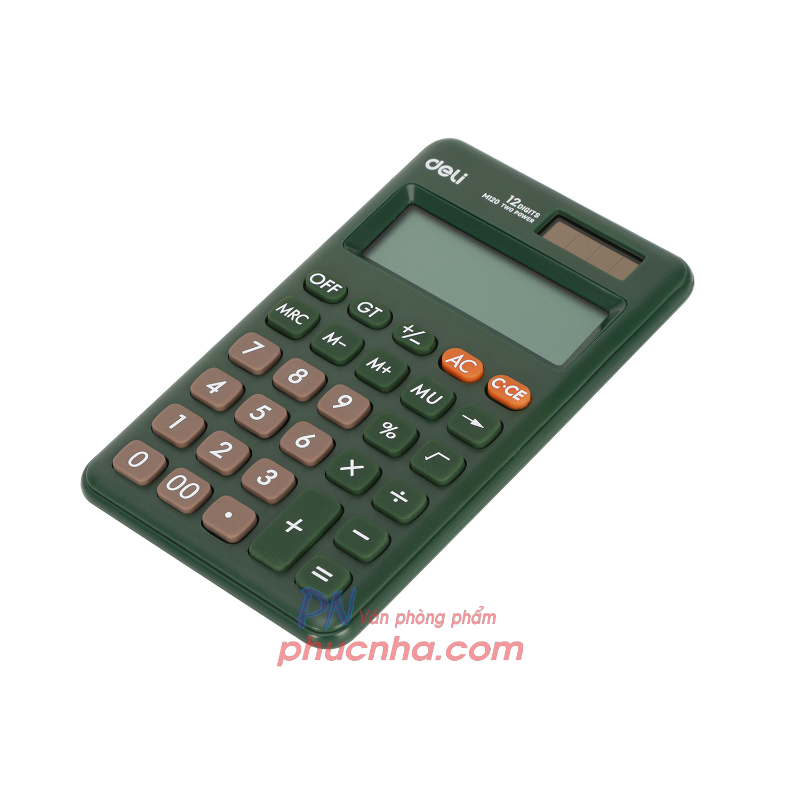Máy tính Deli M120 (bỏ túi) 12 số - Deli EM120