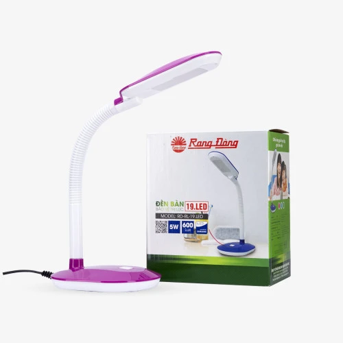Đèn bàn LED bảo vệ thị lực Rạng Đông RD-RL-19 5W 6500K (Ánh sáng trắng)