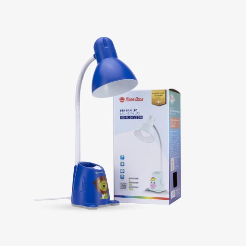 Đèn bàn LED bảo vệ thị lực Rạng Đông RD-RL-24.V2 5W 6500K (Ánh sáng trắng)