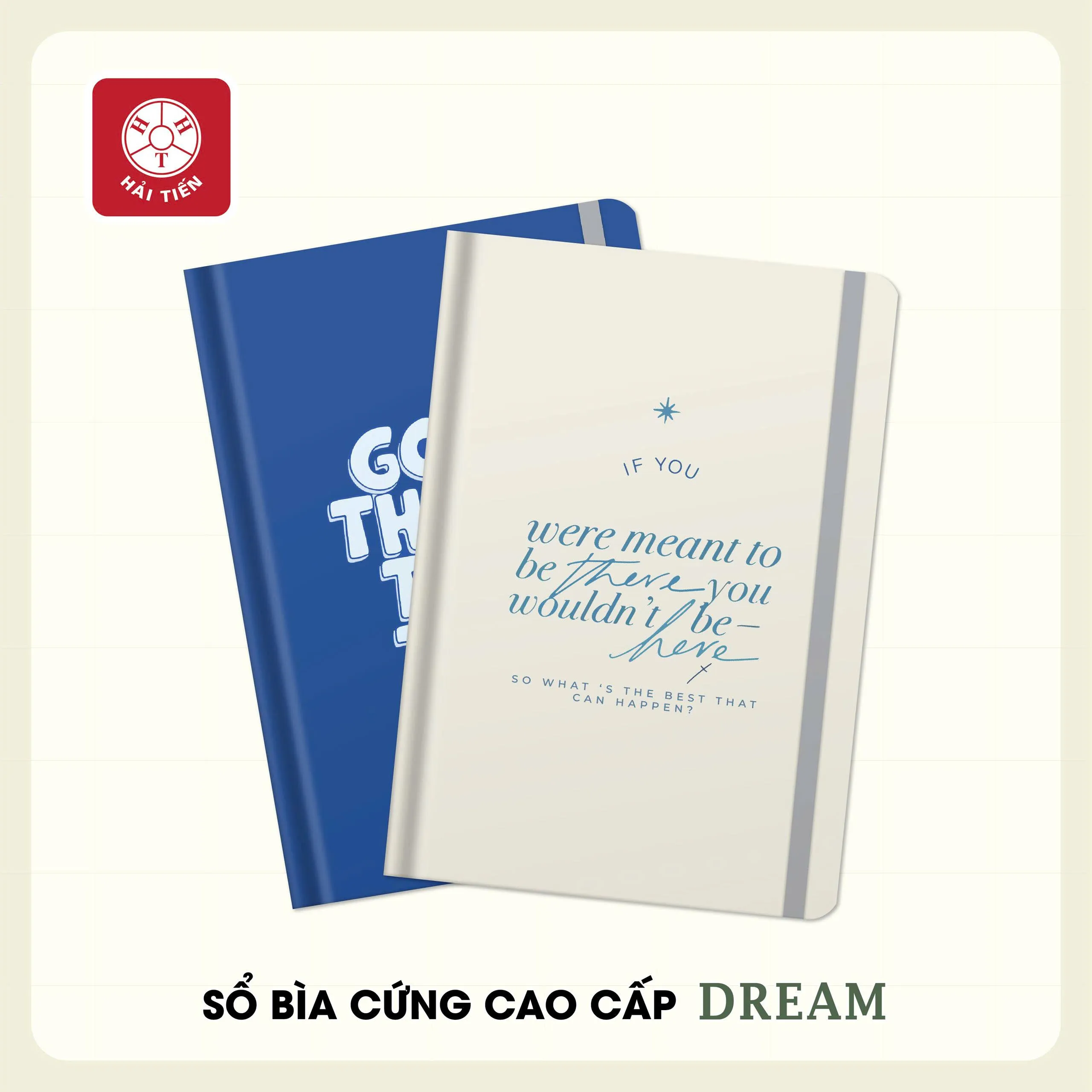 Sổ bìa cứng Hải Tiến Dream 5 9561 13.5x195mm 160 trang 100gsm - Kẻ caro (56)