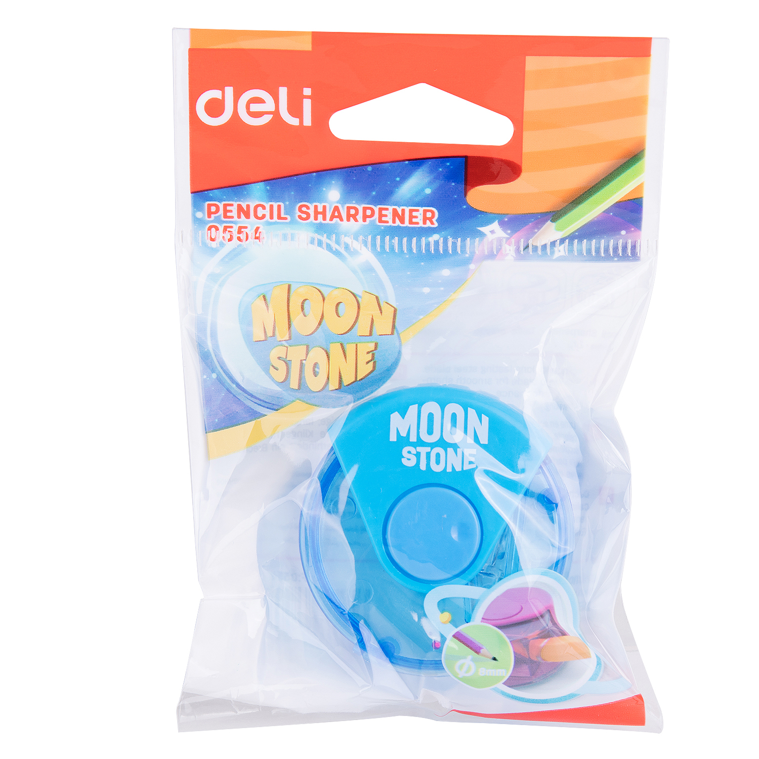 Chuốt bút chì Deli 0554 hình tròn