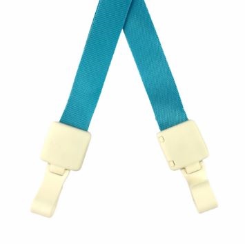 Dây đeo thẻ,  bảng tên 1.5cm - Đầu móc nhựa