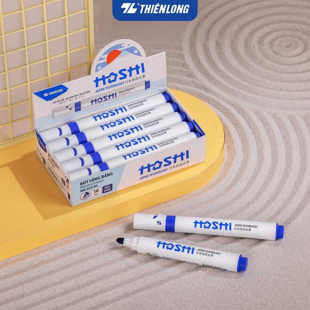 Bút lông bảng Thiên Long WB-025/HS Hoshi (10)