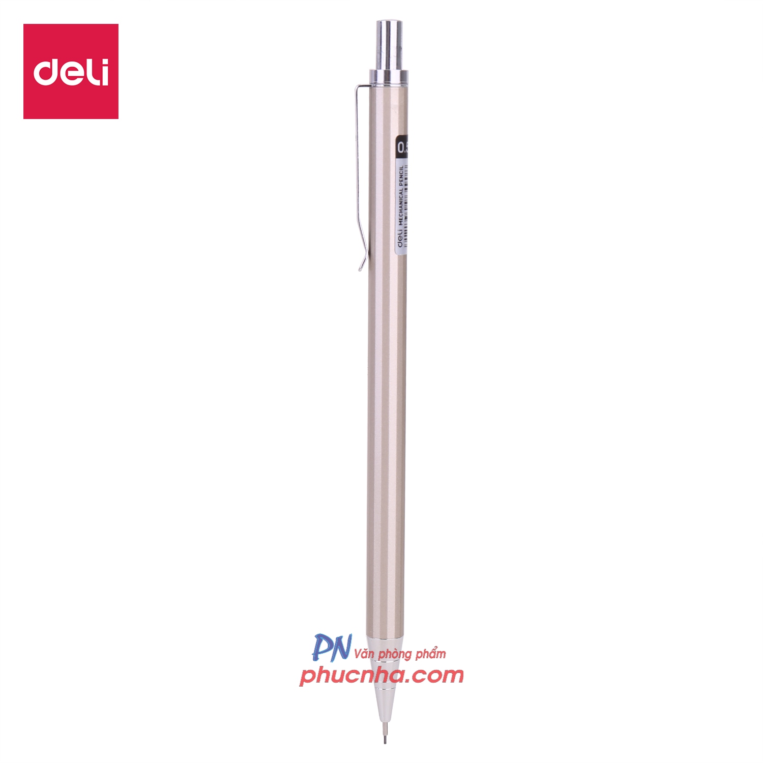 Bút chì bấm kim loại Deli 6490 0,5mm (36)