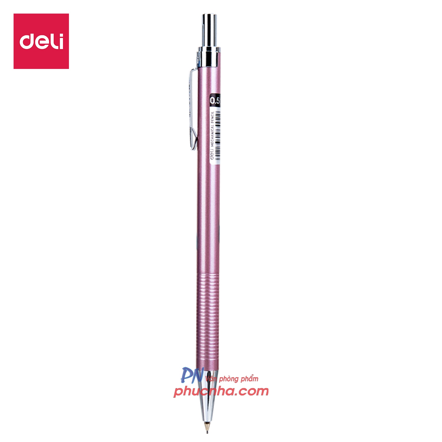 Bút chì bấm kim loại Deli 6492 0,5mm (36)