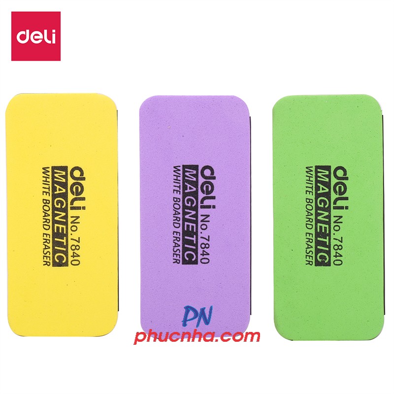 Lau bảng trắng Deli 7840 có nam châm (12)