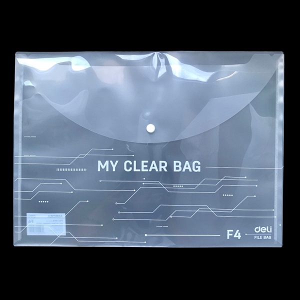 Bìa nút Deli F11312 -VN F4 25x35cm (12c/x)