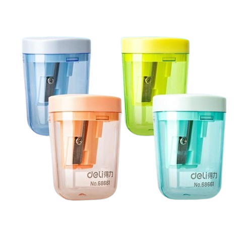 Gọt bút chì Deli 68661 hộp đựng (12)