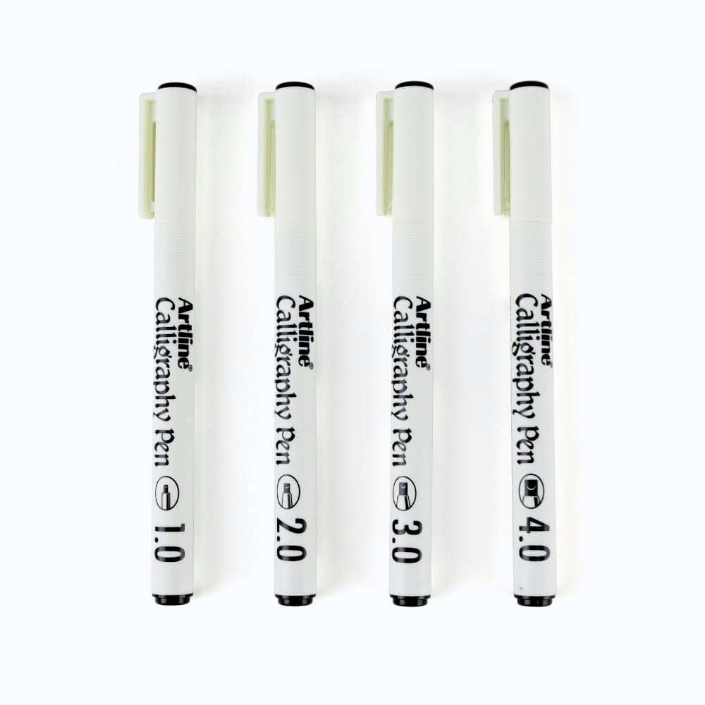 Bút viết thư pháp Artline ngòi dẹp EK-241 / EK-242 / EK-243 / EK-244