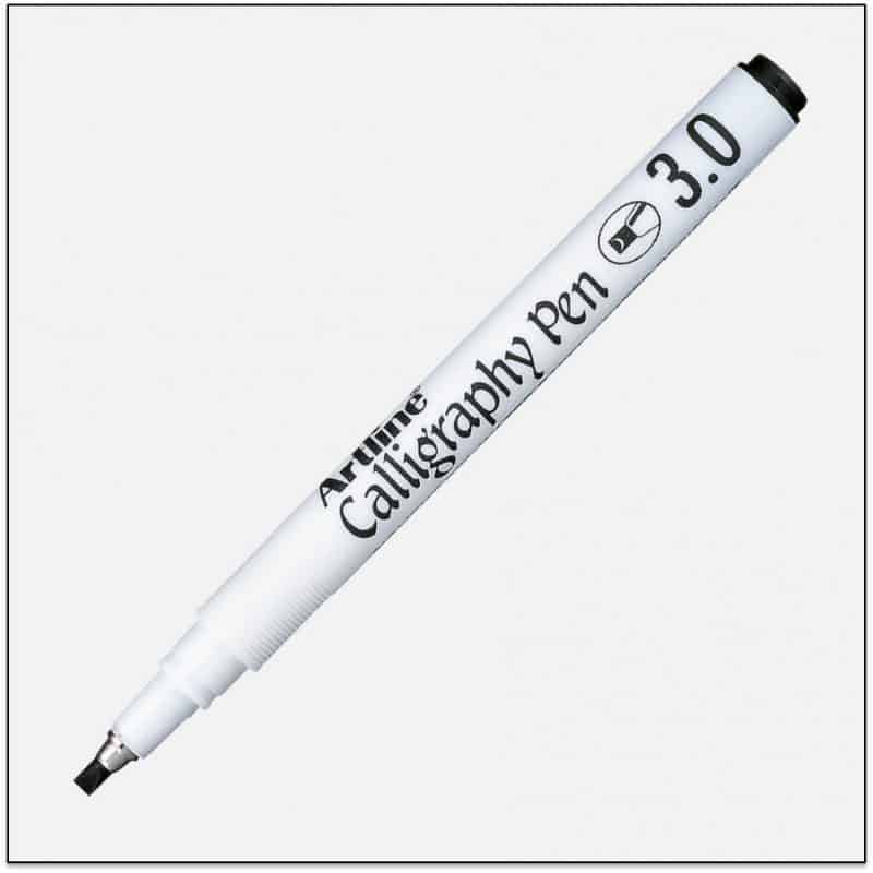 Bút viết thư pháp Artline ngòi dẹp EK-241 / EK-242 / EK-243 / EK-244