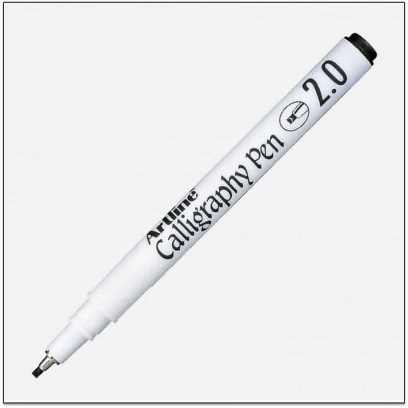 Bút viết thư pháp Artline ngòi dẹp EK-241 / EK-242 / EK-243 / EK-244