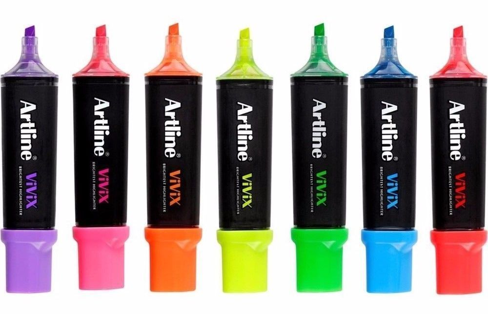 Bút dạ quang Artline EK-670 (mực dạng lỏng siêu nhiều) (12)