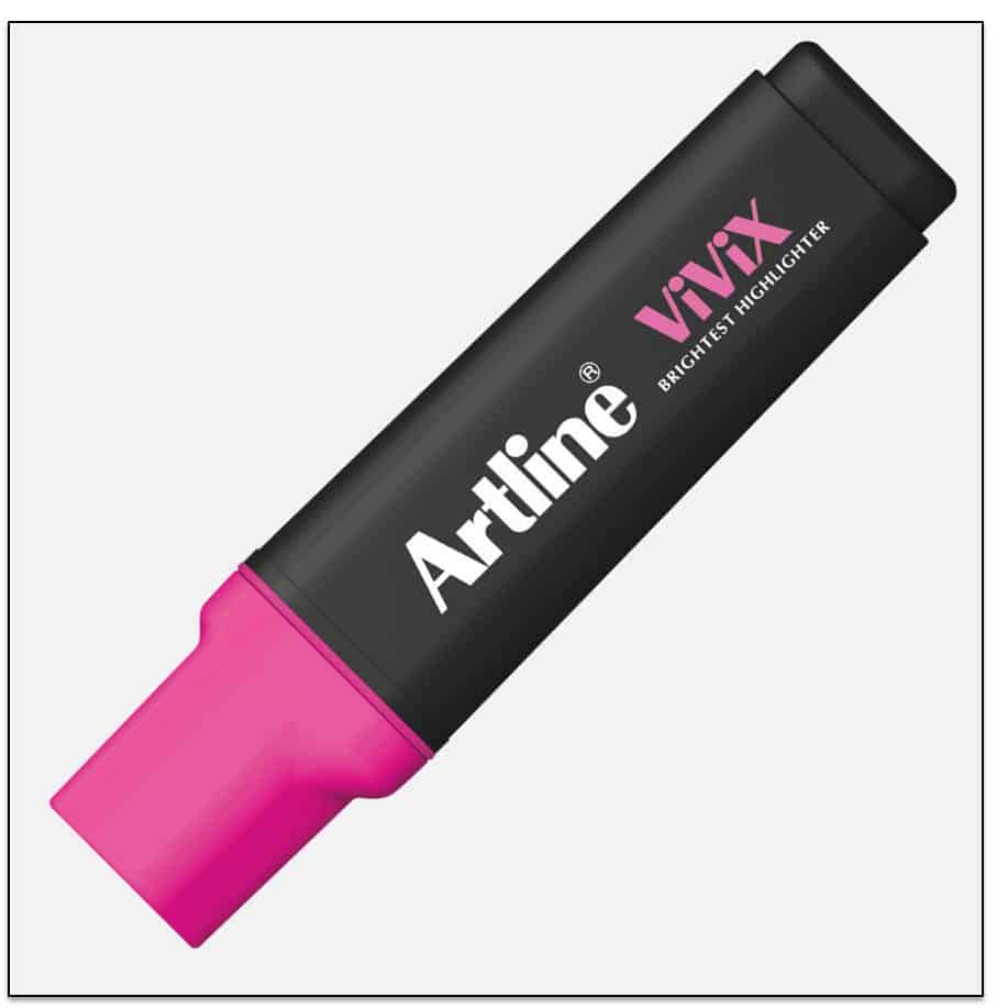 Bút dạ quang Artline EK-670 (mực dạng lỏng siêu nhiều) (12)