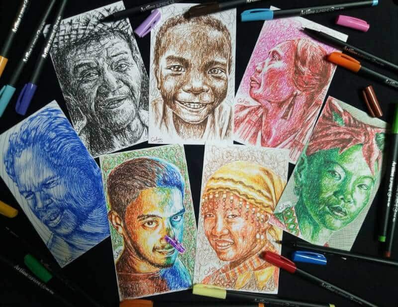 Bút lông kim Artline EPFS-200 Supreme, 0.4mm (12)