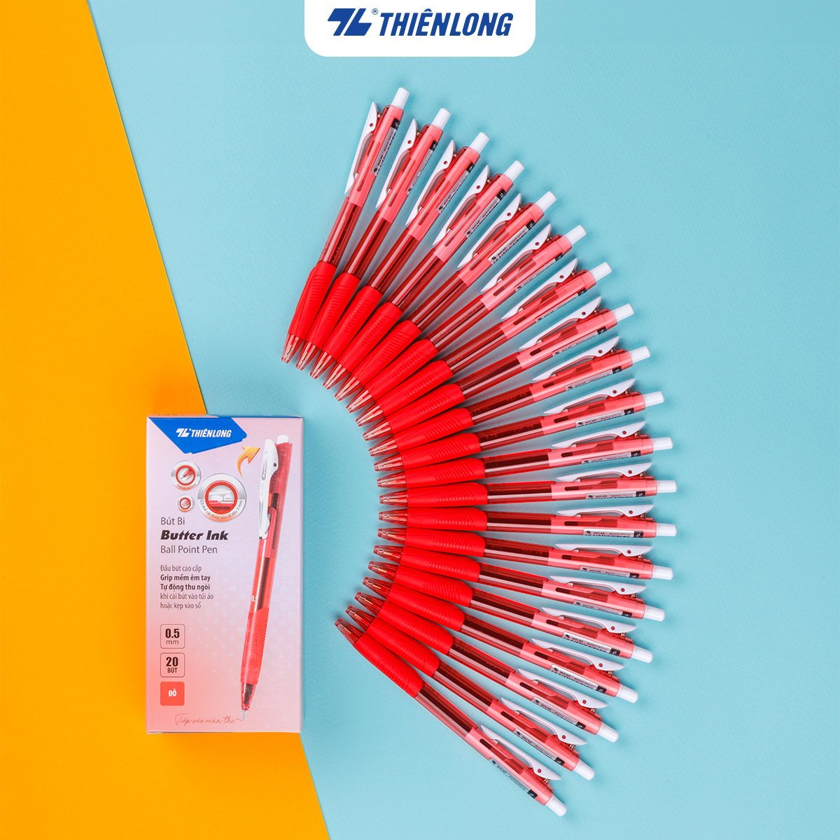 Bút bi Thiên Long TL-095 0.5mm (20)